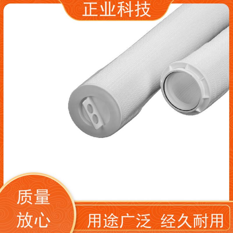 正业科技 化工大流量水 pp微孔折叠滤芯 精密保安过滤器 机械强度大