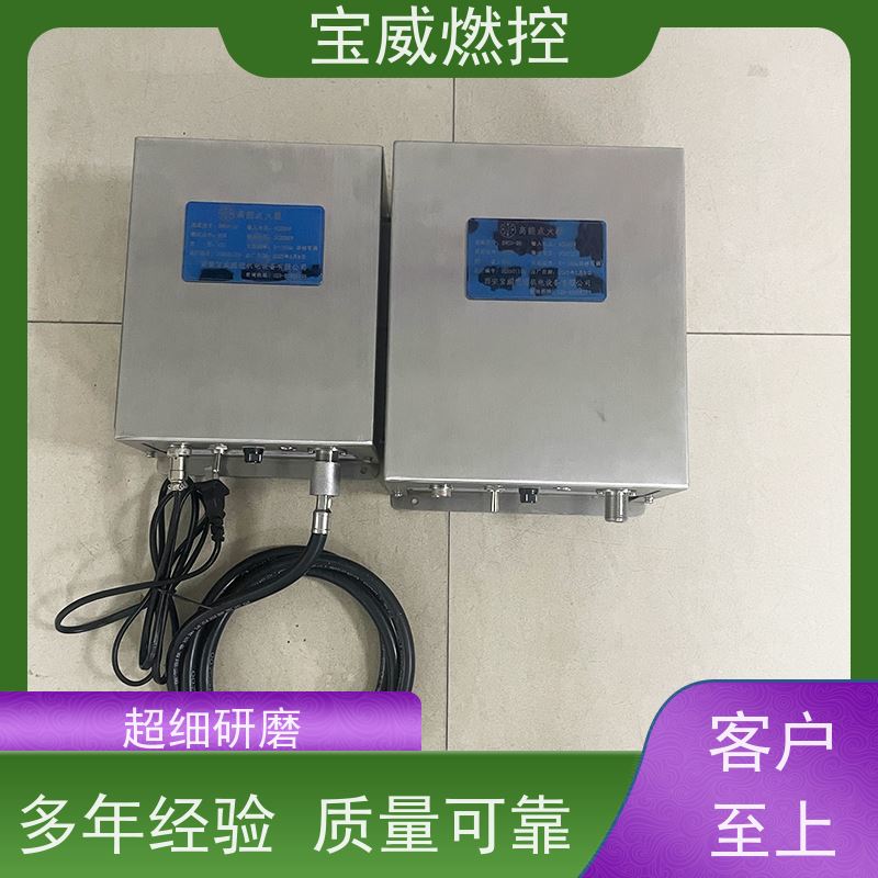 宝威燃控生产厂家输出DC2500V 储能20焦耳工业焚烧炉点火器