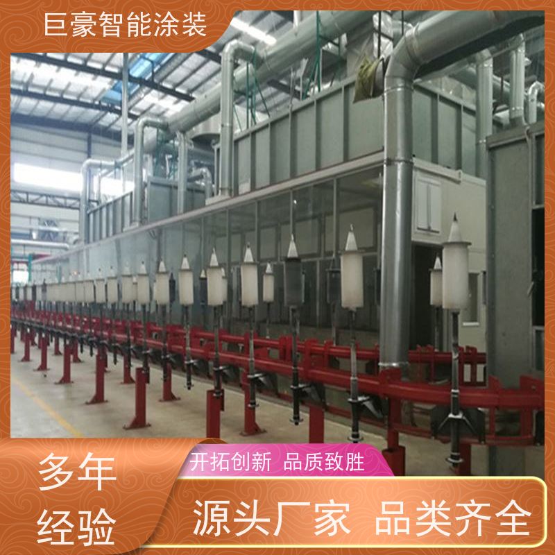 工厂定制 地轨式喷涂 五金喷粉 膜厚均匀 节能减排