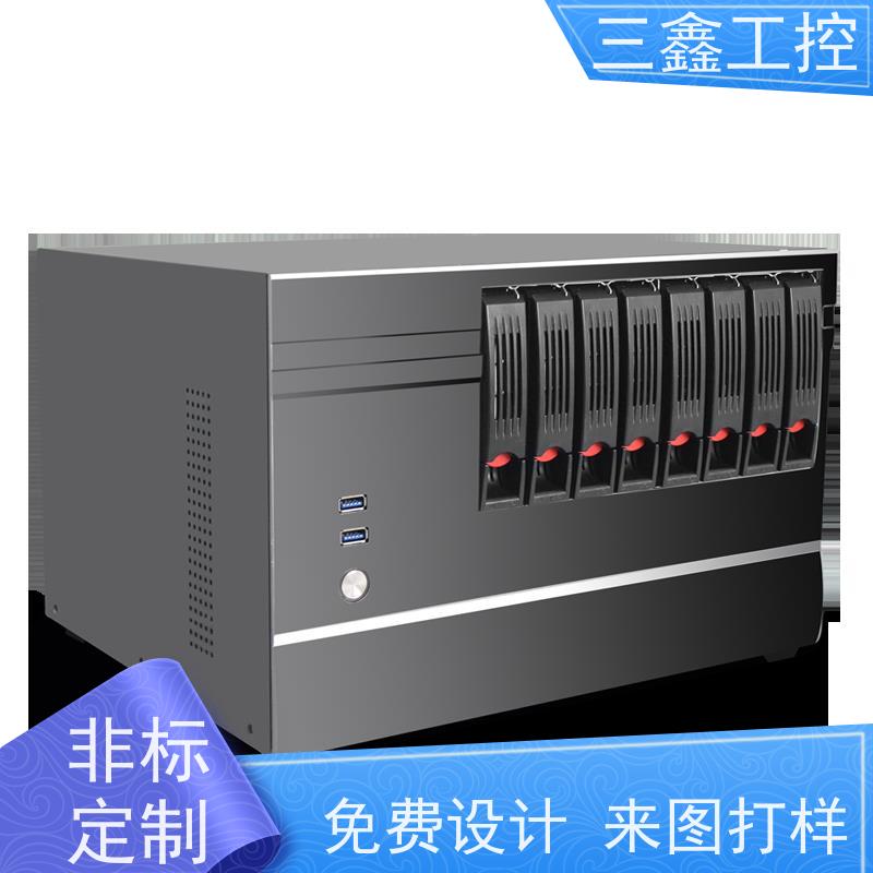 厂家供应3U电力通讯工业机箱 螺丝机外壳 多硬盘位 TY-4UX喷塑工艺
