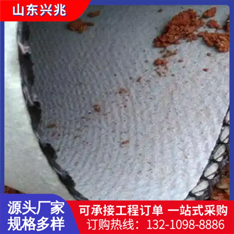 复合排水网 路基边坡双肋透水网 垃圾填埋场土工网 可定制