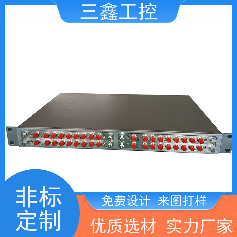 非标定制3U数控机箱 螺丝机外壳加工 可按色版订做