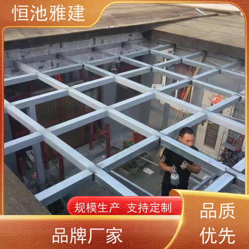 德高瓦阳光房 防火岩棉板屋顶防水堵漏 聚氨酯板彩钢房 超长质保 厂商