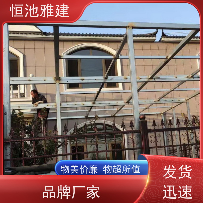 玻璃阳光房露台 聚氨酯板彩钢房 支持现场加工 批发