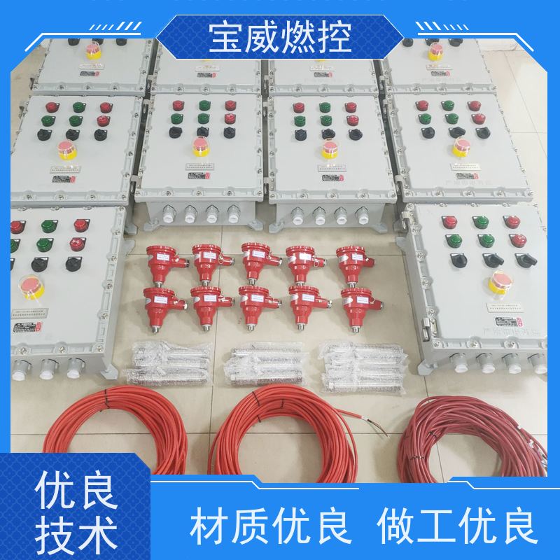 宝威燃控 点火炉 熄火保护报警控制箱 监测距离远