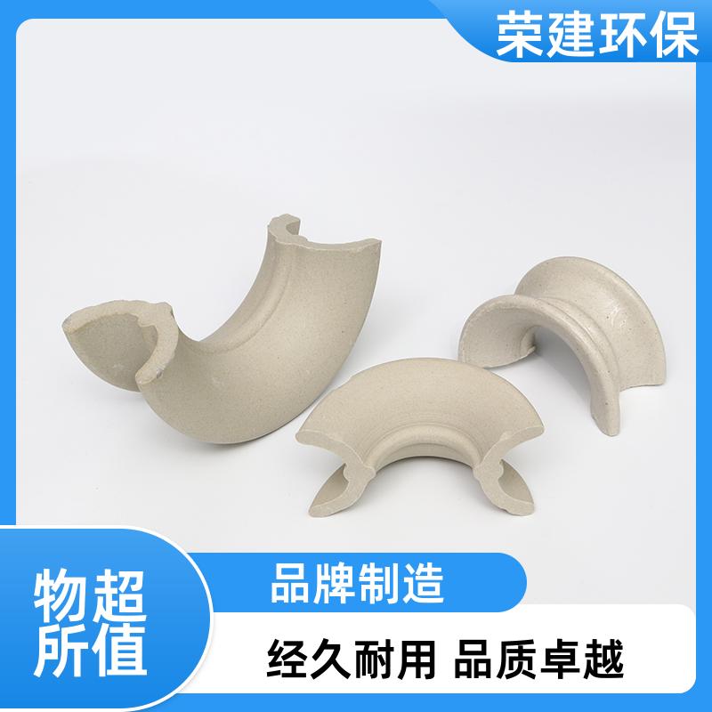 实力工厂 荣建环保 耐高温耐酸碱 矩鞍环陶瓷 化工填充料 可加工定制