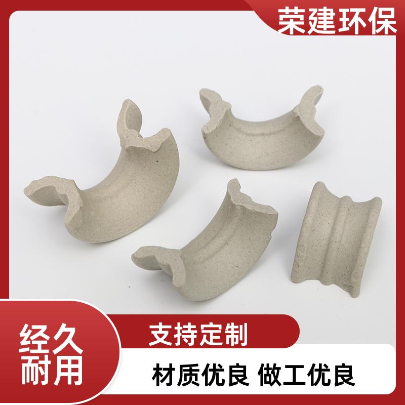实力工厂 荣建环保 吸收塔冷却塔 陶瓷矩鞍环填料 散堆填充料 免费拿样