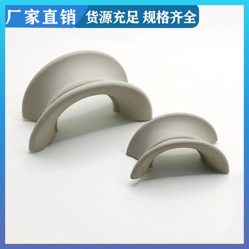 荣建环保 50/76mm 矩鞍环陶瓷 散堆填充料 分离传质作用