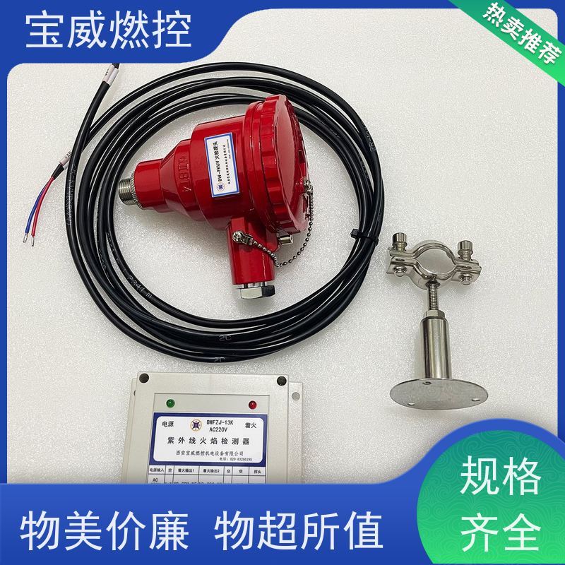 宝威燃控 远距离 工业炉火焰检测器 工业燃气燃烧火焰监测器