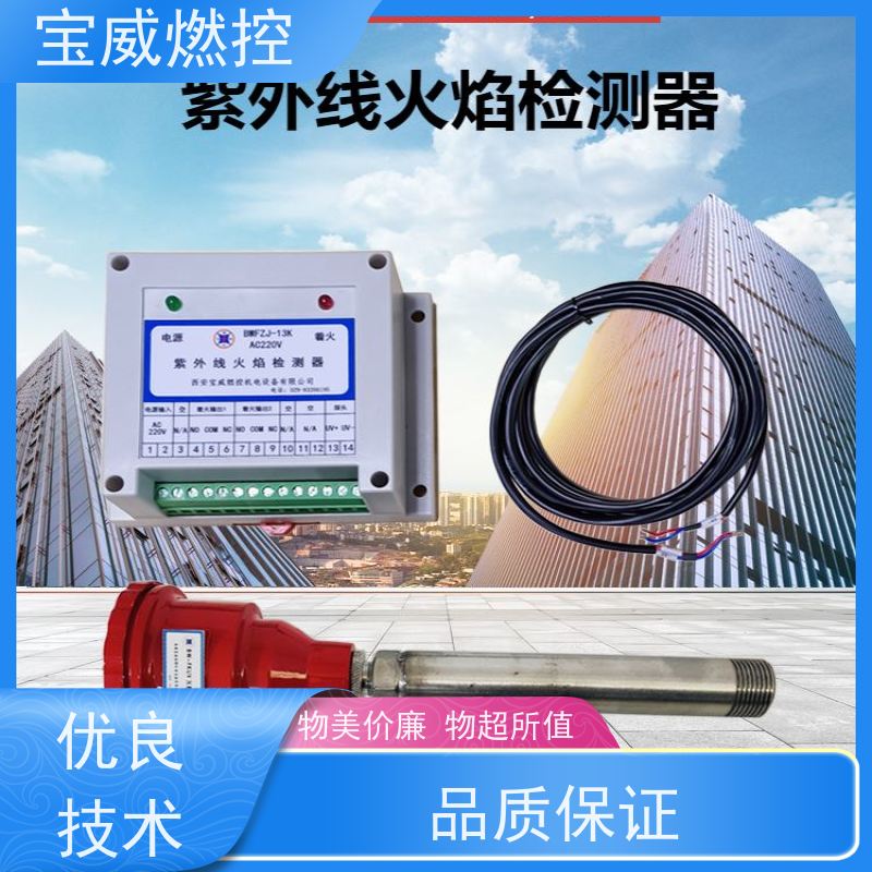 宝威燃控 模拟量信号 燃烧器火焰检测器BWFZJ-13K