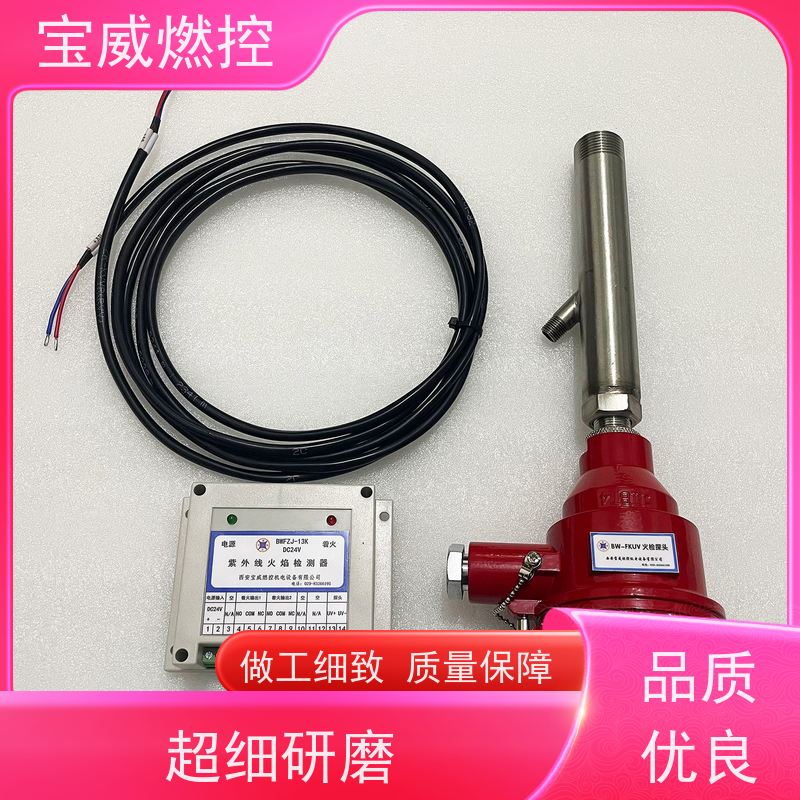 宝威燃控 远距离 热风炉火焰检测器 开关量信号 供电AC220V/DC24V可选