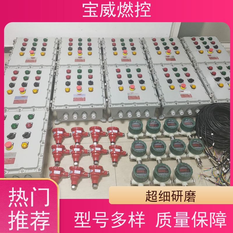 宝威燃控 卧式包 熄火保护报警控制箱 监测距离远