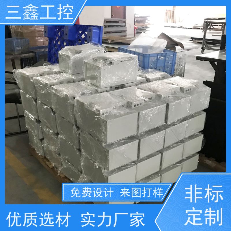 实体工厂机架式通讯不锈钢机箱 螺丝机外罩 多硬盘位 TY-4UX喷塑工艺