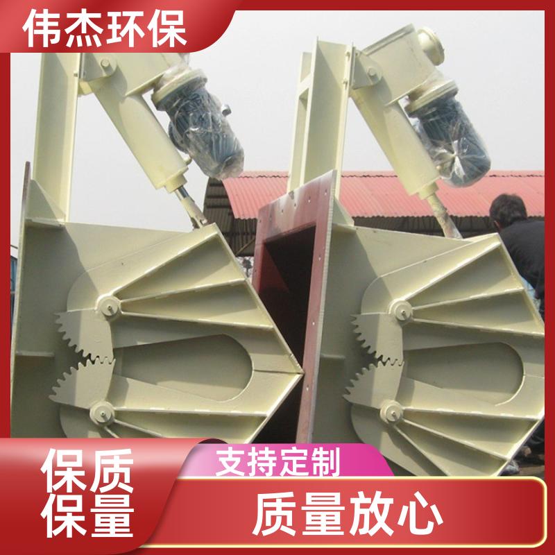 伟杰环保 卸料干净 电液动颚式阀 启闭迅速 800*800 支持定制