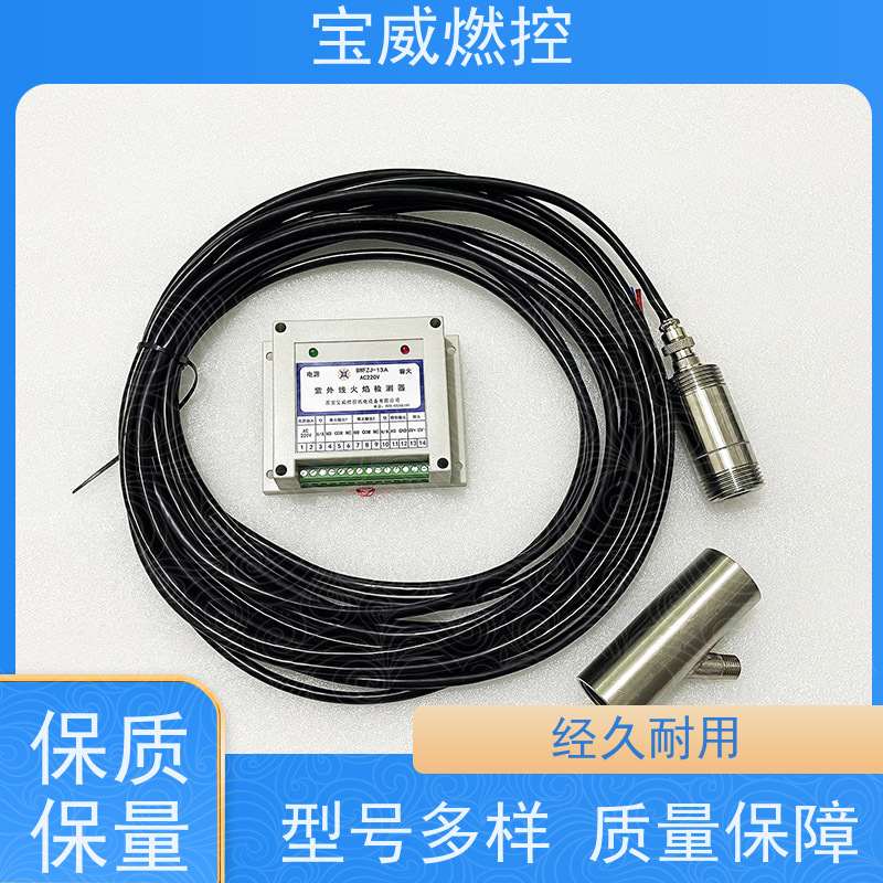 宝威燃控 继电器信号 燃气工业炉膛火焰检测器 快速响应