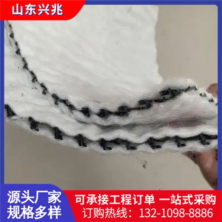 兴兆环境 复合排水网 公路路基土工复合网 重量轻 耐腐蚀