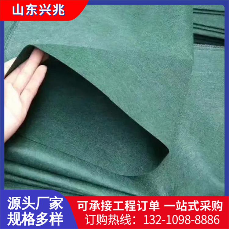 高强耐酸碱边坡防护生态修复土工生态袋绿色40*80涤纶130g植生袋