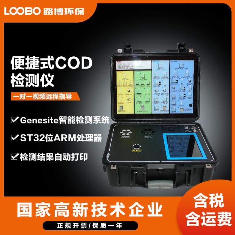 便携式COD检测仪 水质重铬酸钾法分析仪 水中COD浓度测定仪