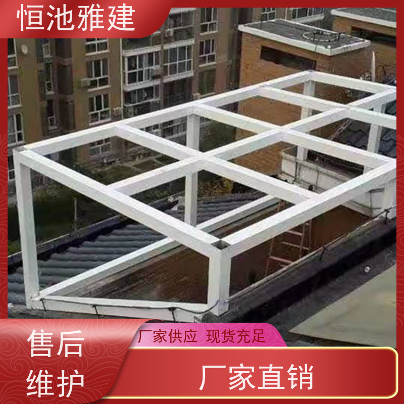 晾衣棚 北京挡雨棚 玻璃阳光房露台 封阳台顶棚 支持非标定制 品牌
