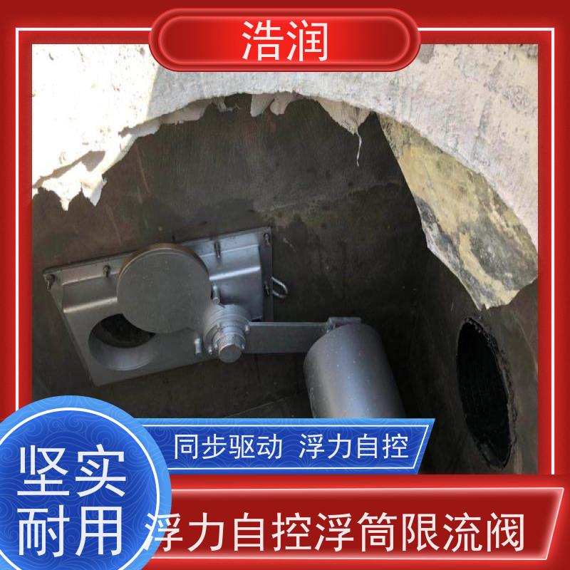 浩润 附壁式自控截污浮筒限流阀 雨污分流 智能截流 货源充足