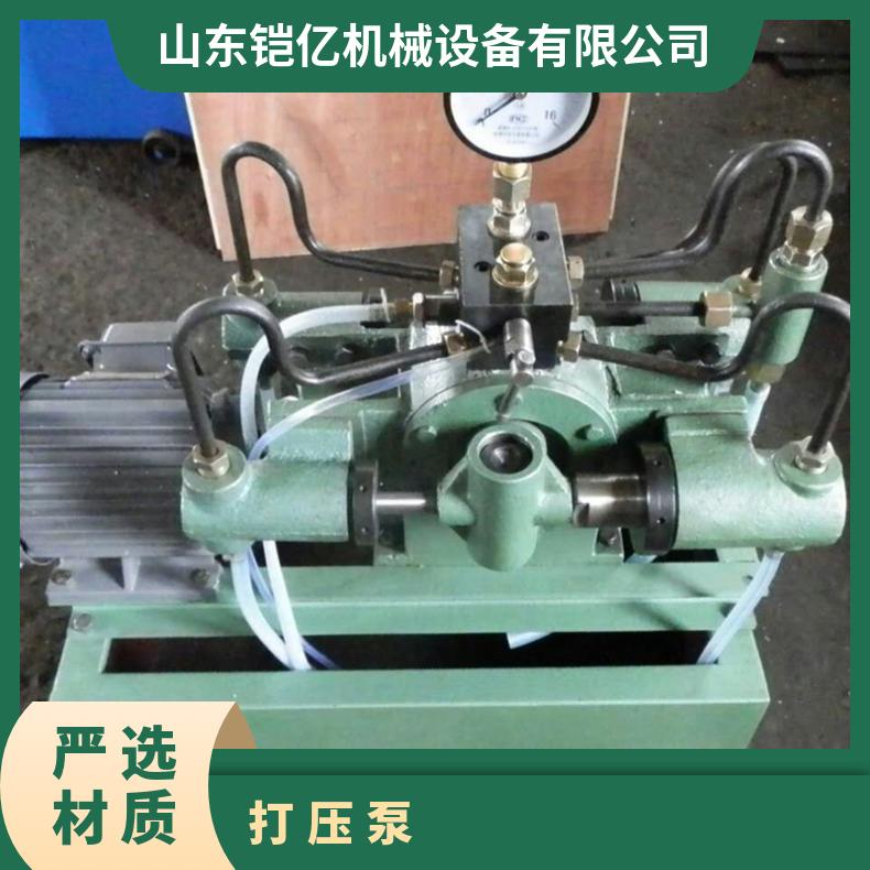 4DSY2.5-100电动试压泵 大流量管道打压泵 柱塞行程 32mm