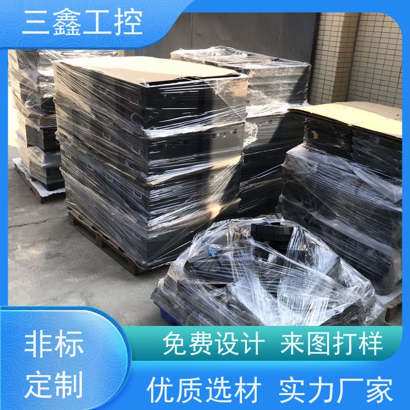 深 圳三鑫机架式铝面板机箱 不锈钢机柜 精细工艺 严格品控