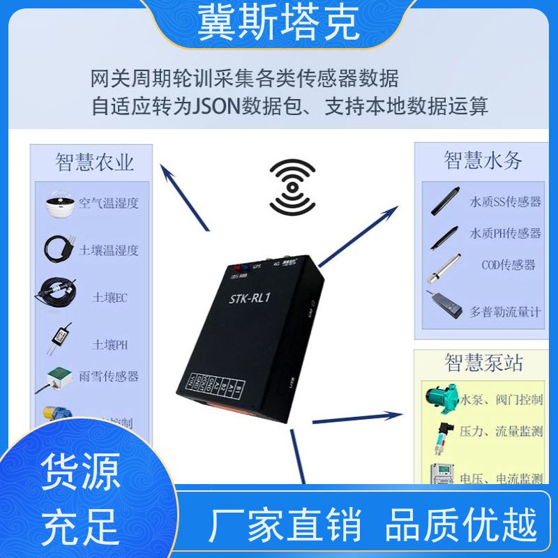 冀斯塔克 高度集成化 物联网遥测终端机云组态 工业级支持4G5G通信