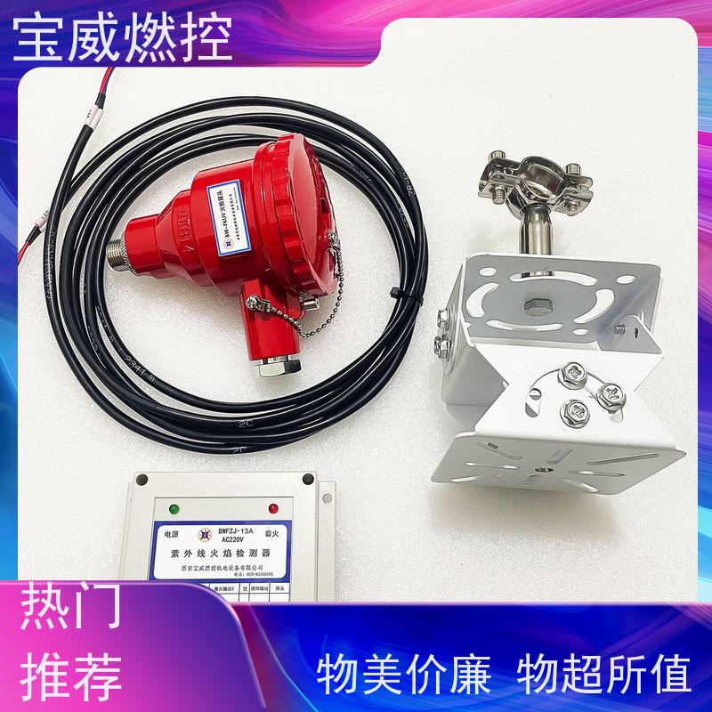 宝威燃控 继电器信号 水套炉火焰检测器 紫外线火检 快速响应