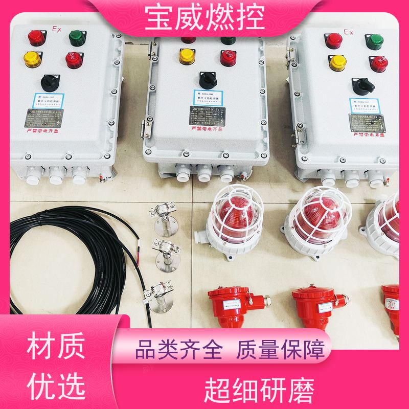 宝威燃控 卧式包 火焰检测熄火保护装置 快速响应 性能稳定
