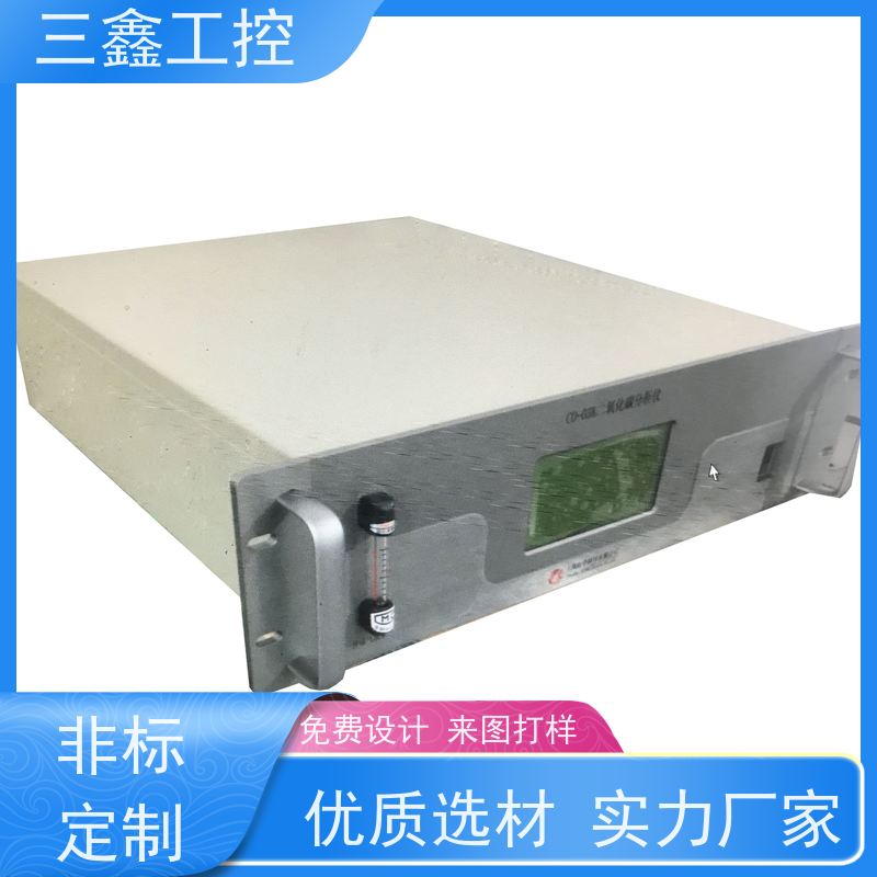 非标定制4U仪表仪器机箱 钣金外壳加工 多硬盘位 TY-4UX喷塑工艺
