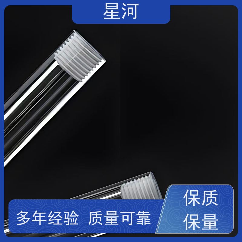 星河 金属冶炼用螺纹石英管 质地稳定 折旧率低 可来图定制 款式多
