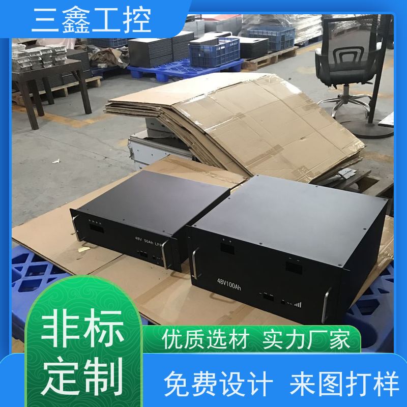 非标定制3U仪表仪器机箱 螺丝机外罩 多硬盘位 TY-4UX喷塑工艺