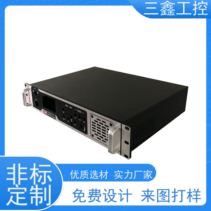 深 圳三鑫1U2U3U4U控制机箱 钣金加工 多硬盘位 TY-4UX喷塑工艺
