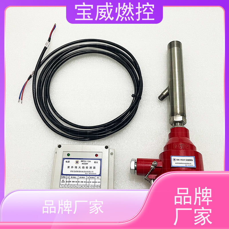宝威燃控 AC220V 紫外线火焰监测器 输出两路开关量信号 常备库存