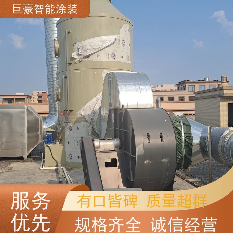 巨豪智能涂装 地轨式喷涂 塑胶喷漆 节省涂料 支持定制