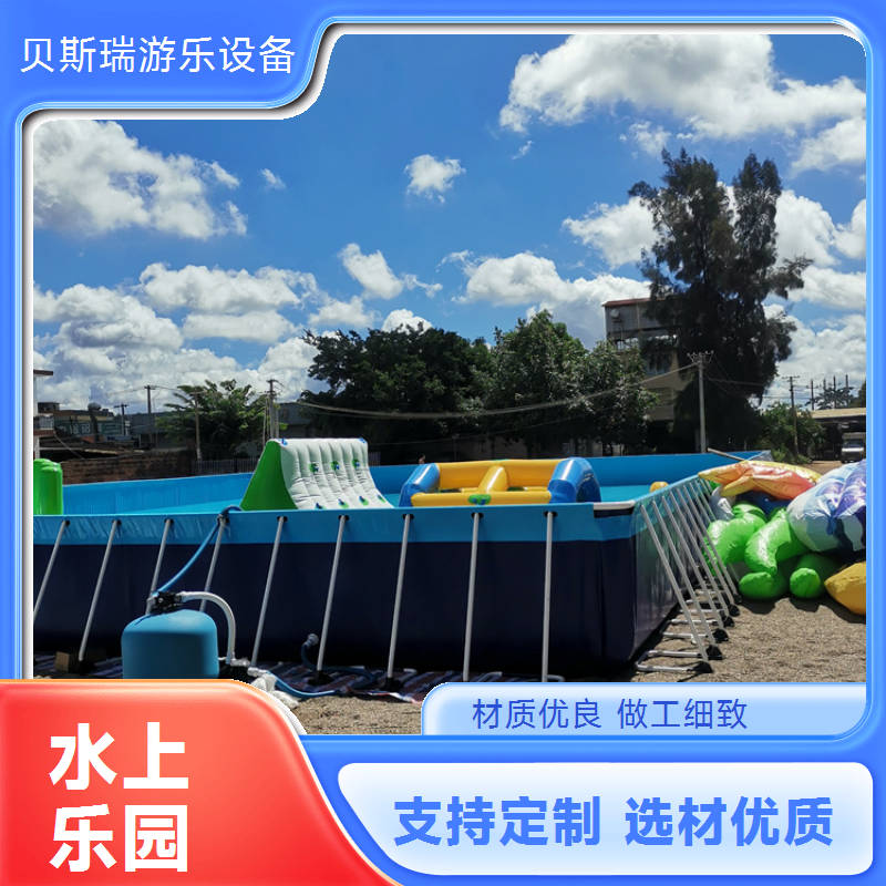 飞天大盗充气水滑梯 水上游乐设备 水上乐园设施