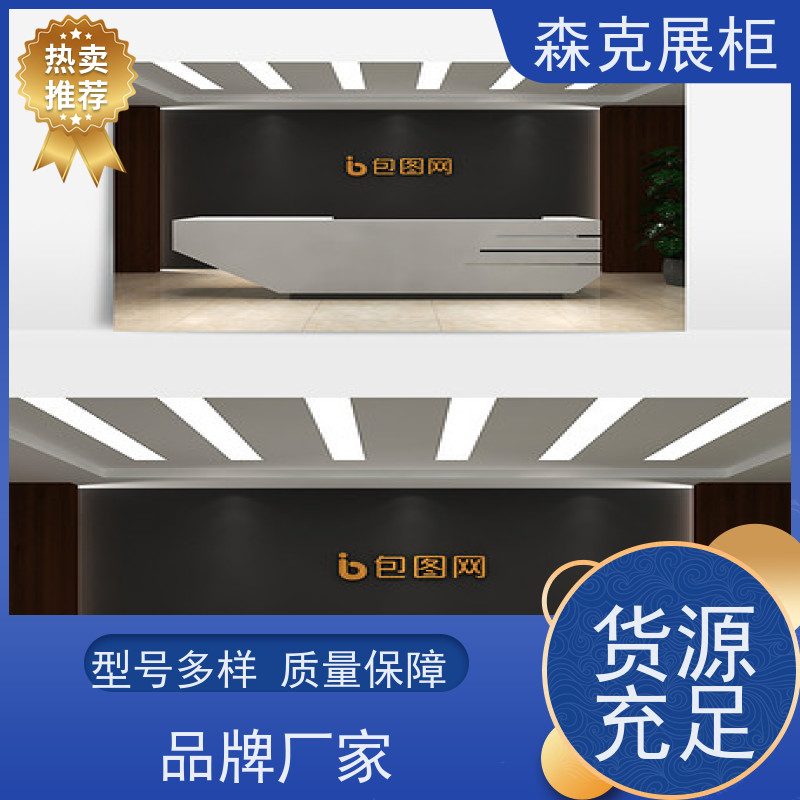 学校图书馆展示柜定做 多层实木板简约烤漆展架 全国安装