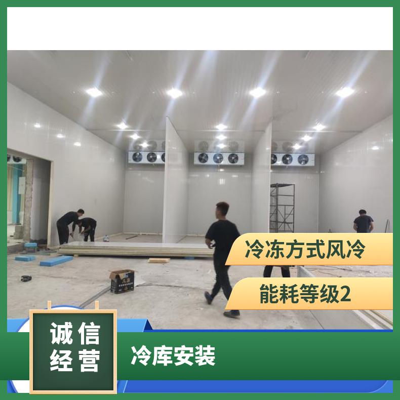 镇冷库安装 实惠 在线得建造 现场拼装 380V 5p 分体式 是 可定制