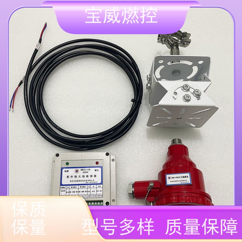 宝威燃控 分体式 工业炉火焰检测器紫外线型 锅炉炉膛火焰监测器