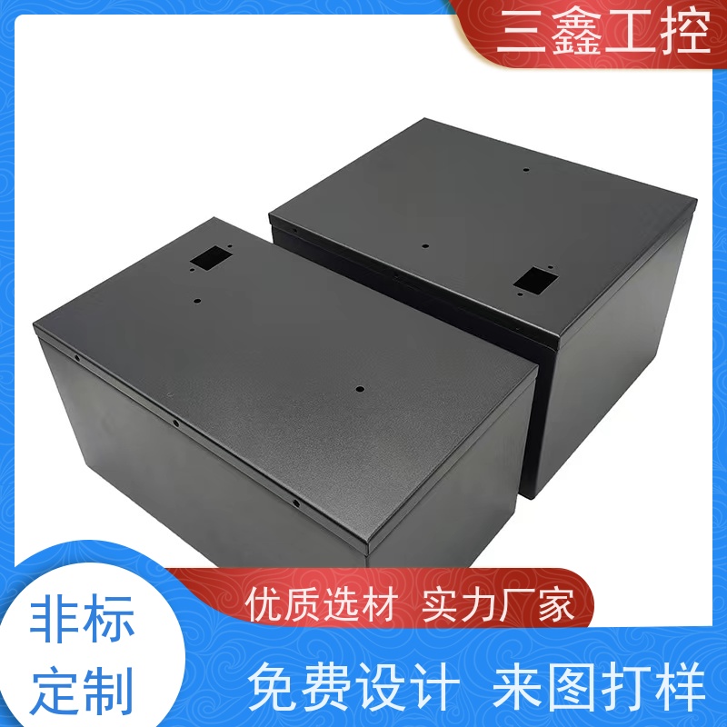 深 圳三鑫1U2U3U4U工业铝机箱 机柜外壳 表面阳极氧化 烤漆 