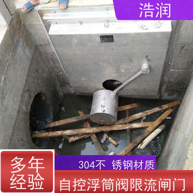 浩润 不锈钢浮筒阀闸门分流井 DN150-DN1000 性价比高