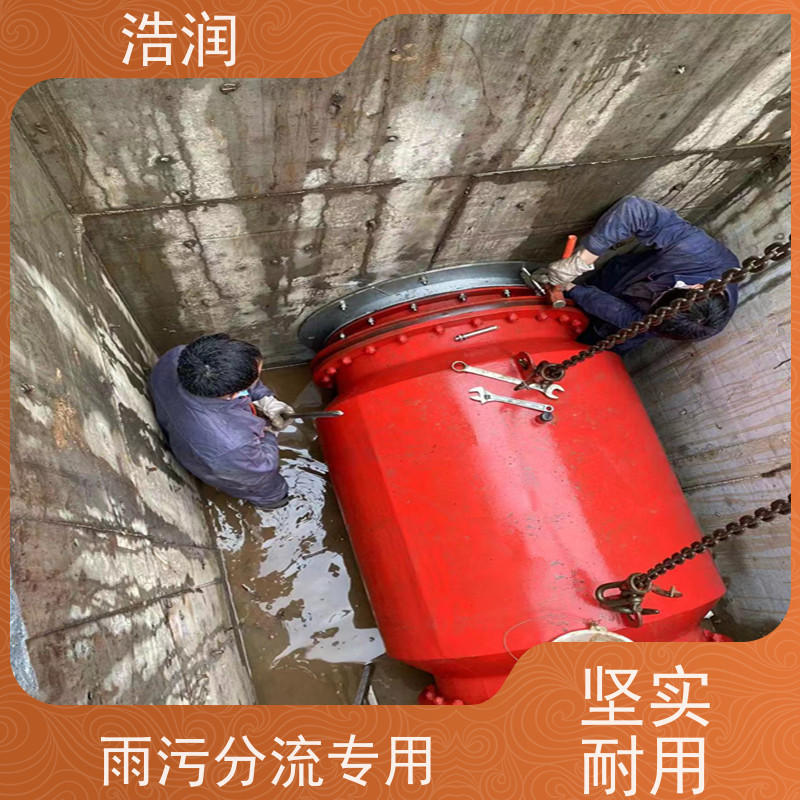 浩润 智能雨污分流器 柔性阀 不锈钢外壳 货源充足