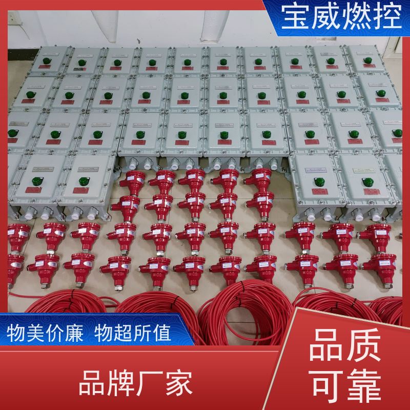 宝威燃控 可非标加工 熄火延时1-3S 工业火焰检测设备