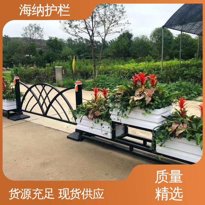 高速公路扩建 临时交通管制 移动花箱 浸塑工艺 