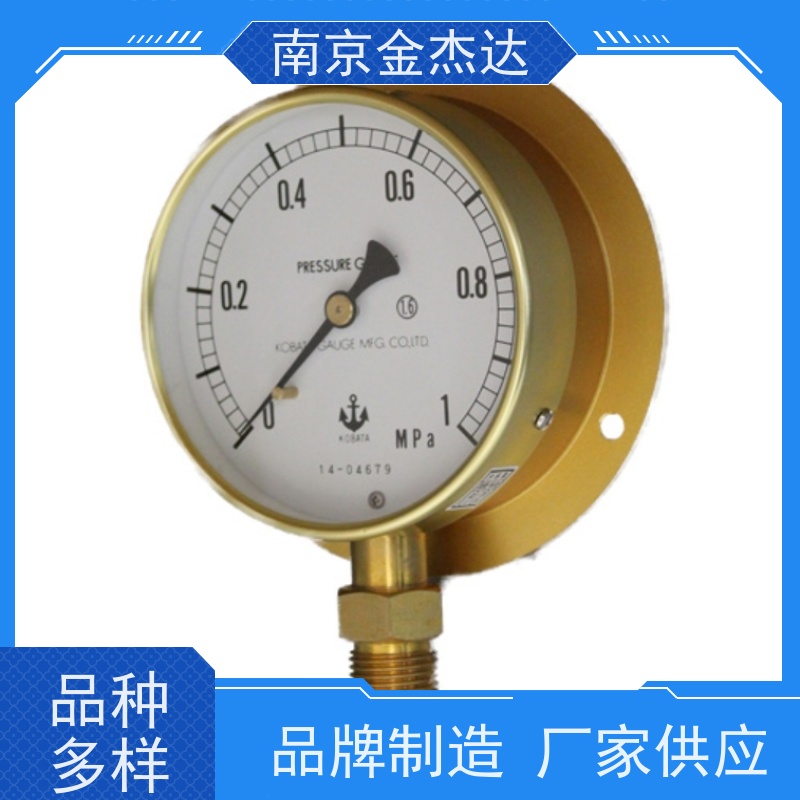 荏原计器EBARA密封形压力表AU-G1/2-150X4MPa 黑色树脂外壳