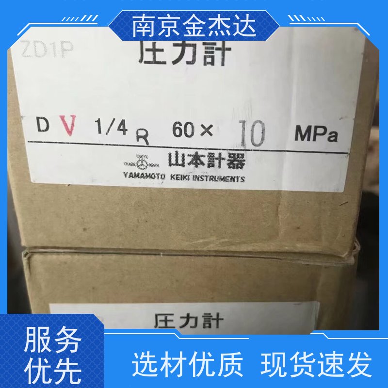 DT 1/4R 60X1MPa山本计器YAMAMOTO KEIKI嵌入式压力表