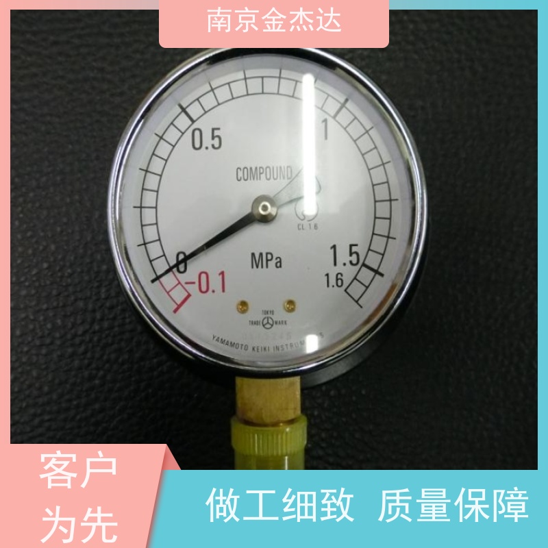 DU-G3/8-75X0.6MPa山本计器YamamotoKeiki嵌入式压力表