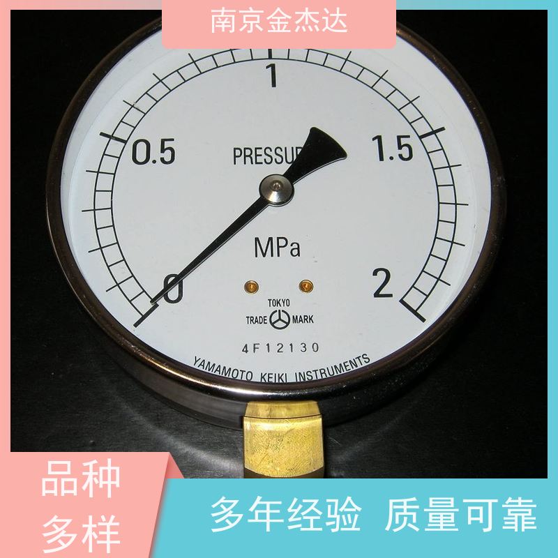 AU G3/8 75 X0.6MPa山本计器压力表YAMAMOTO KEIKI
