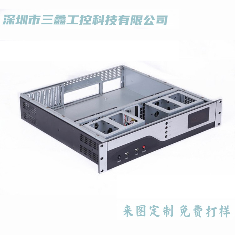 非标定制1UDVR监控机箱 不锈钢机柜 可定 制加工 交货期快