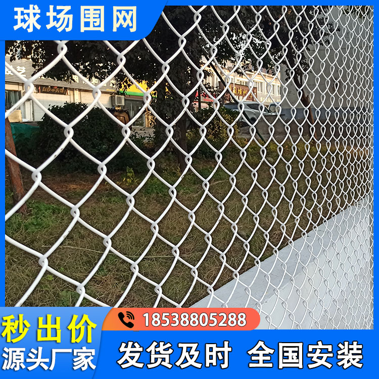 渤航 球场围网围栏 6米高带灯 安装方便 承接工程 厂家定制